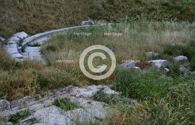 Archaeological ruins, ancient city of Salona, Solin, Coatia, 2018.  Creator: Unknown.