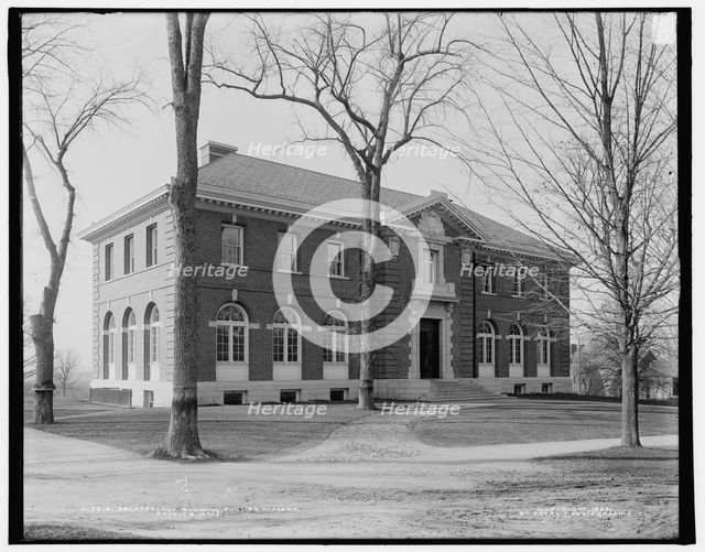 Archaeology Building, Phillip's Academy, Andover, Mass., c1904. Creator: Unknown.