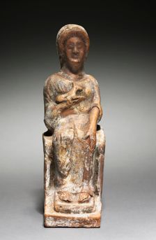 Archaic Figurine, 500s BC. Creator: Unknown