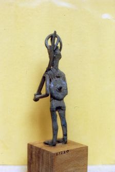 Archaic Greek warrior in Bronze, Syracuse, Sicily