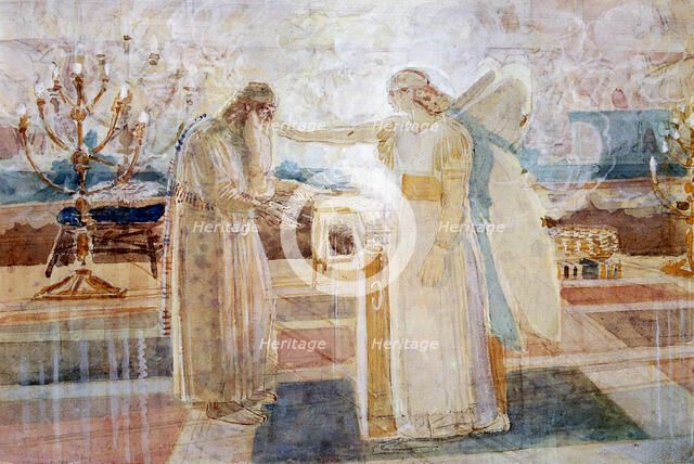 'Archangel Gabriel', c1826-1858. Artist: Aleksandr Ivanov