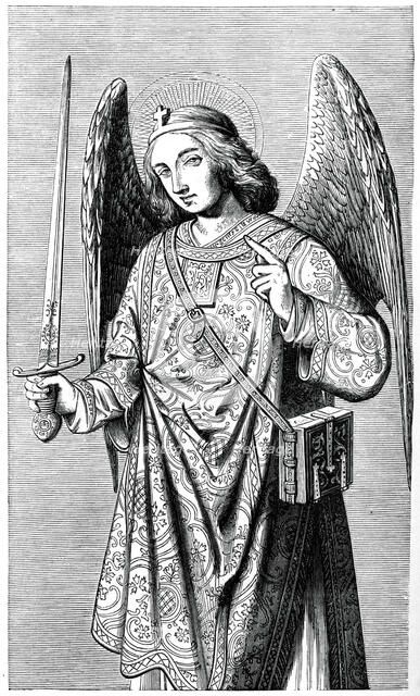 Archangel St Michael, (1870). Artist: Unknown