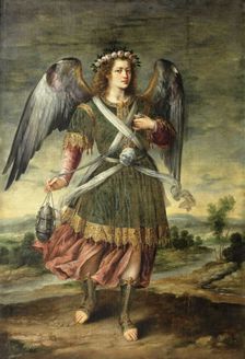 Archangel Seatiel with a censer, early 17th century. Creator: Bartolomé Román