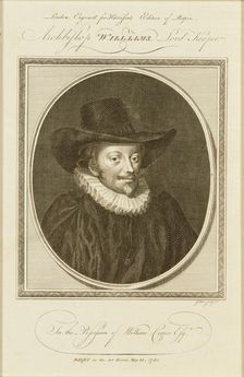 Archbishop Williams, Lord Keeper (1582-1650), 1780s. Creator: Goldar, Jabez (1729-1795)