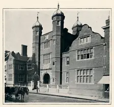 Archbishop Abbot's Hospital, Guildford 1903. Artist: Chester Vaughan