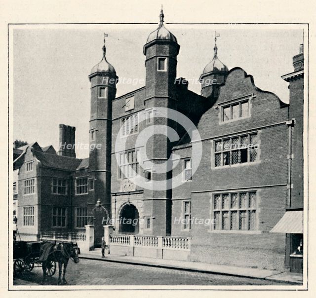 'Archbishop Abbot's Hospital, Guildford', 1903. Artist: Chester Vaughan.
