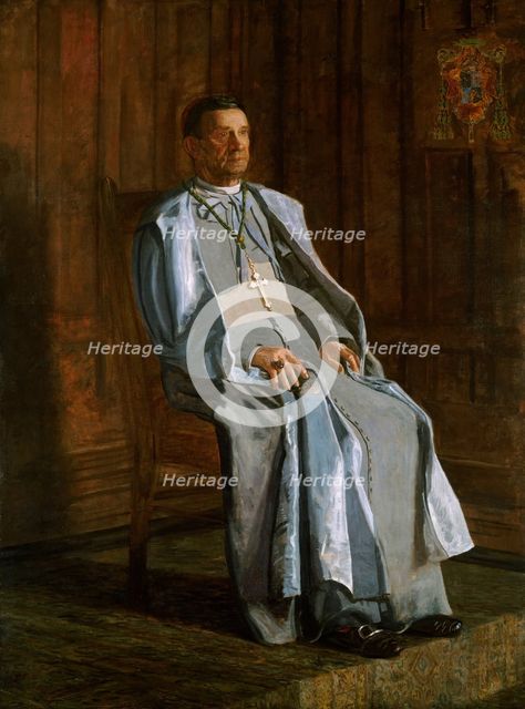 Archbishop Diomede Falconio, 1905. Creator: Thomas Eakins.