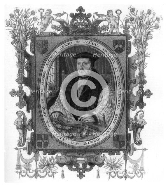 Archbishop Parker, 1573, (1896). Artist: Unknown