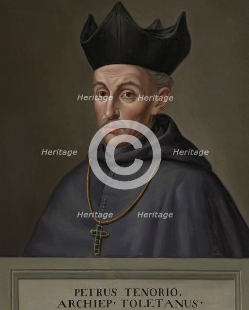 Archbishop Pedro Tenorio, c1878. Creator: Matias Moreno.