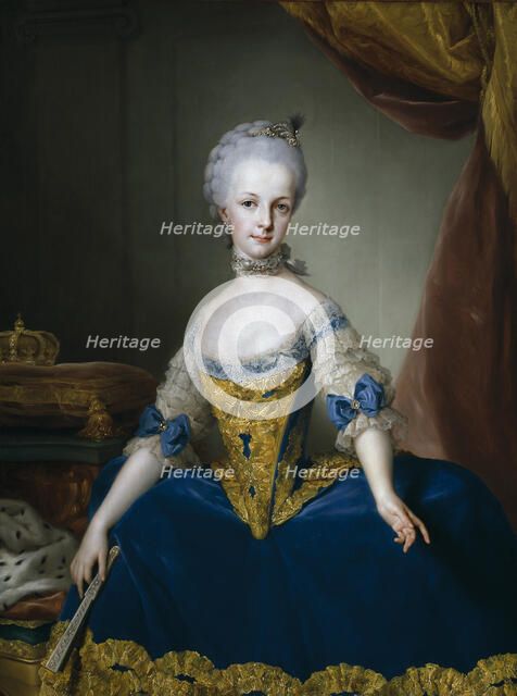 Archduchess Maria Josepha of Austria (1751-1767), ca 1767.