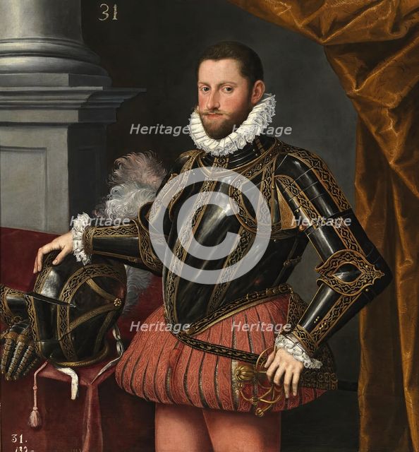 Archduke Ernest of Austria, c1580. Creator: Alonso Sanchez Coello.