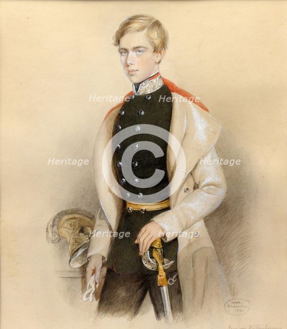 Archduke Ferdinand Maximilian of Austria (1832-1867), 1850. Creator: Hüttenbrenner, Erni von (1874-1944).