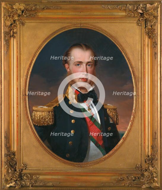 Archduke Ferdinand Maximilian of Austria (Maximilian I of Mexico). Artist: Winterhalter, Franz Xavier (1805-1873)