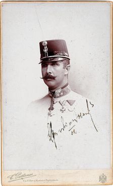 Archduke Franz Ferdinand of Austria, 1902. Creator: Pietzner, Carl (1853-1927)