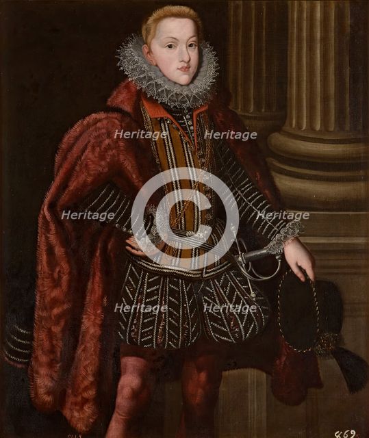 Archduke Leopold, brother-in-law of Philip III, c1608-c1617. Creator: Bartolomé González.