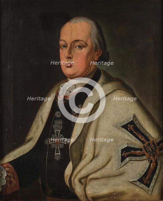 Archduke Maximilian Francis of Austria (1756-1801), as Grand Master of the Teutonic Knights. Creator: Anonymous.
