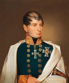 Archduke Maximilian Joseph of Austria-Este (1782-1863), as Grand Master of the Teutonic Order. Creator: Eybl, Franz (1806-1880)