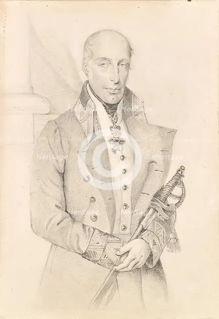 Archduke Rainer of Austria (1783-1853), Viceroy of Lombardy-Veneto, 1820. Creator: Josef Kriehuber.