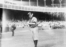 Archer, of Chicago Cubs, at bat, 1912. Creator: Bain News Service