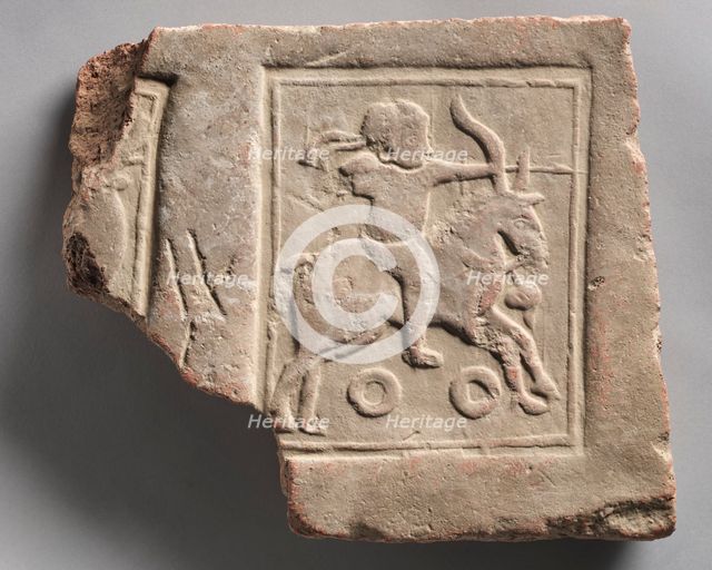 Archer on Horse, 4th Century. Creator: Unknown.