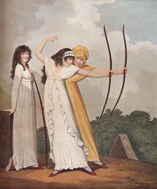 Archers c1799. Artist: Wright & Ziegler