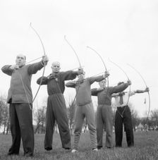 Archers, Landskrona, Sweden, 1954. Creator: Unknown