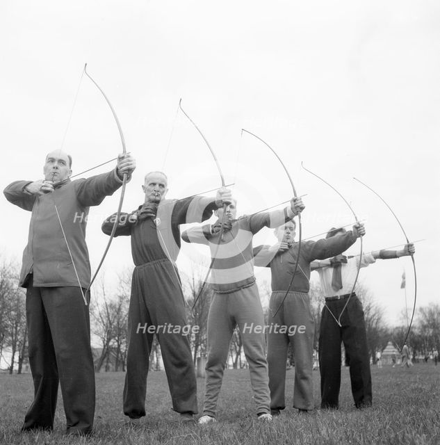 Archers, Landskrona, Sweden, 1954. Creator: Unknown.
