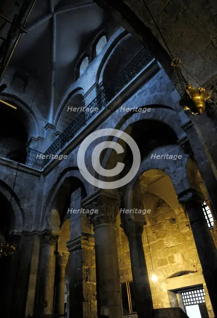 Arches of the Virgin, Holy Sepulchre, Jerusalem, Israel, 2014.  Creator: LTL.