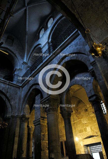 Arches of the Virgin, Holy Sepulchre, Jerusalem, Israel, 2014.  Creator: LTL.