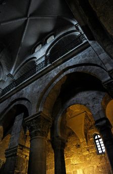Arches of the Virgin, Holy Sepulchre, Jerusalem, Israel, 2014. Creator: LTL