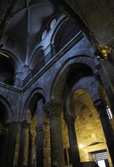 Arches of the Virgin, Holy Sepulchre, Jerusalem, Israel, 2014. Creator: LTL