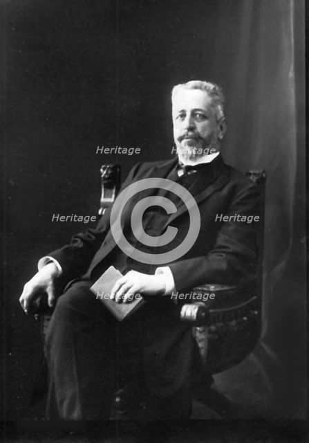 Architect Alexander von Hohen (1856-1914), 1900s.