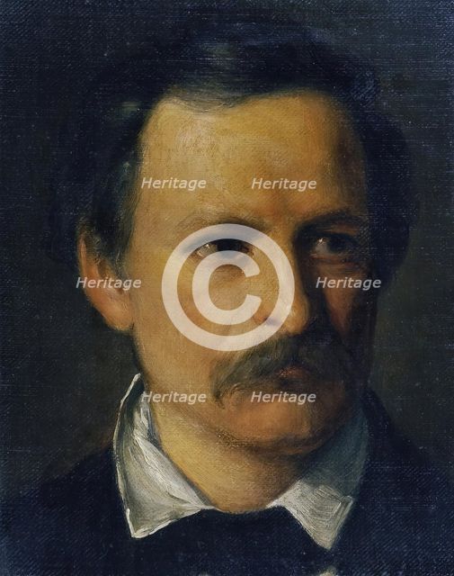 Architect Franz Beer (1804-1861), 1857. Creator: Carl Rahl.