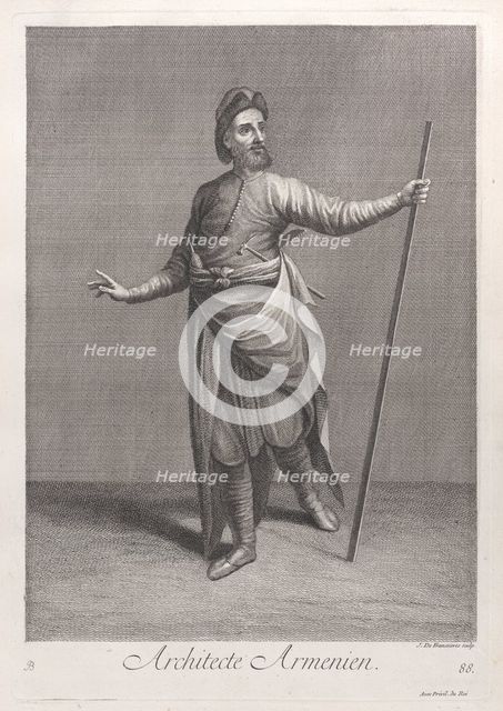 Architecte Armenien, 1714-15. Creator: Unknown.