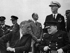 Architects of Victory: Historic meeting between Churchill and Franklin D. Roosevelt, President of t