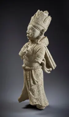 Architectural Bracket in the Form of a Celestial Musician (image 2 of 3), c.16th century. Creator: Unknown