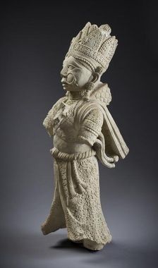 Architectural Bracket in the Form of a Celestial Musician (image 2 of 3), c.16th century. Creator: Unknown