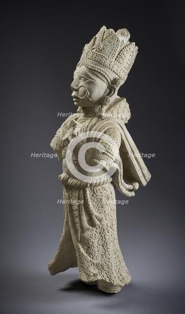 Architectural Bracket in the Form of a Celestial Musician (image 2 of 3), c.16th century. Creator: Unknown.