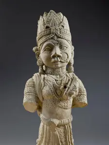 Architectural Bracket in the Form of a Celestial Musician (image 3 of 3), c.16th century. Creator: Unknown