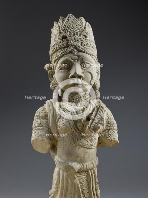 Architectural Bracket in the Form of a Celestial Musician (image 3 of 3), c.16th century. Creator: Unknown.