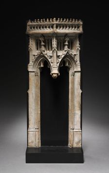 Architectural Canopy, c. 1450-1475. Creator: Unknown