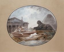 Architectural Capriccio, 1801. Creator: Hubert Robert