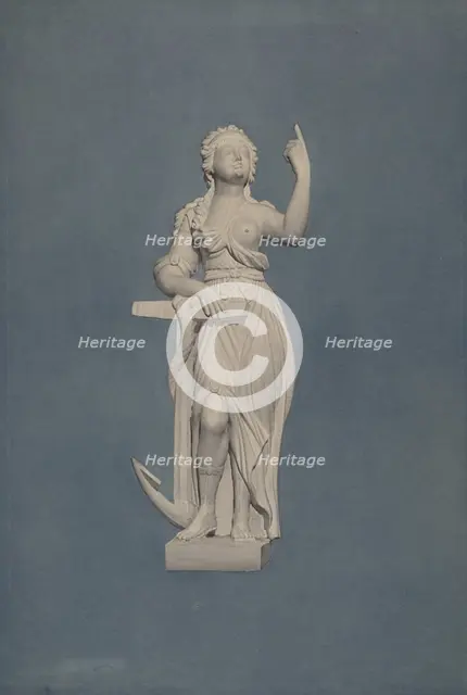 Architectural Carving "Hope", c. 1939. Creator: John W Kelleher.