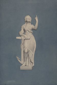Architectural Carving "Hope", c. 1939. Creator: John W Kelleher