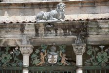 Architectural detail, Coimbras Chapel, Braga, Portugal, 2009. Creator: Samuel Magal