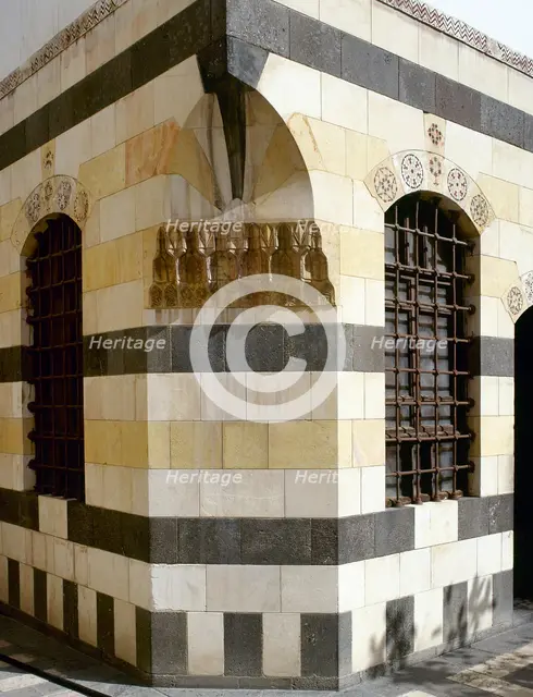 Architectural detail, Azam Palace, Damascus, Syria, Ottoman style, 2001. Creator: LTL.