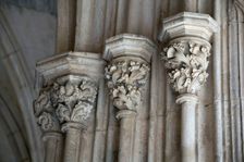 Architectural detail, Monastery of Batalha, Batalha, Portugal, 2009. Creator: Samuel Magal