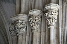 Architectural detail, Monastery of Batalha, Batalha, Portugal, 2009. Artist: Samuel Magal