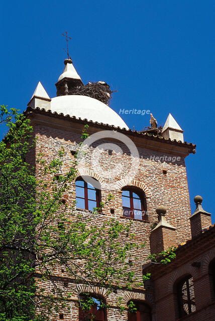 Architectural detail, Toledo-Moctezuma Palace, Cáceres, Extremadura, Spain, 2008.  Creator: LTL.