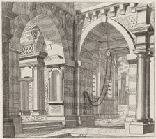 Architectural Fantasy with Arched Gateways, before 1753. Creator: Giuseppe Antonio Landi